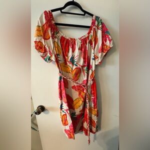 Floral Print Women's Dress